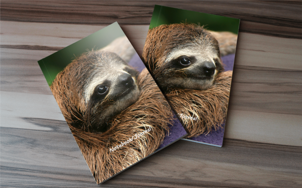 Three-Toed Sloth Notebook - Three Toed Sloth Journal